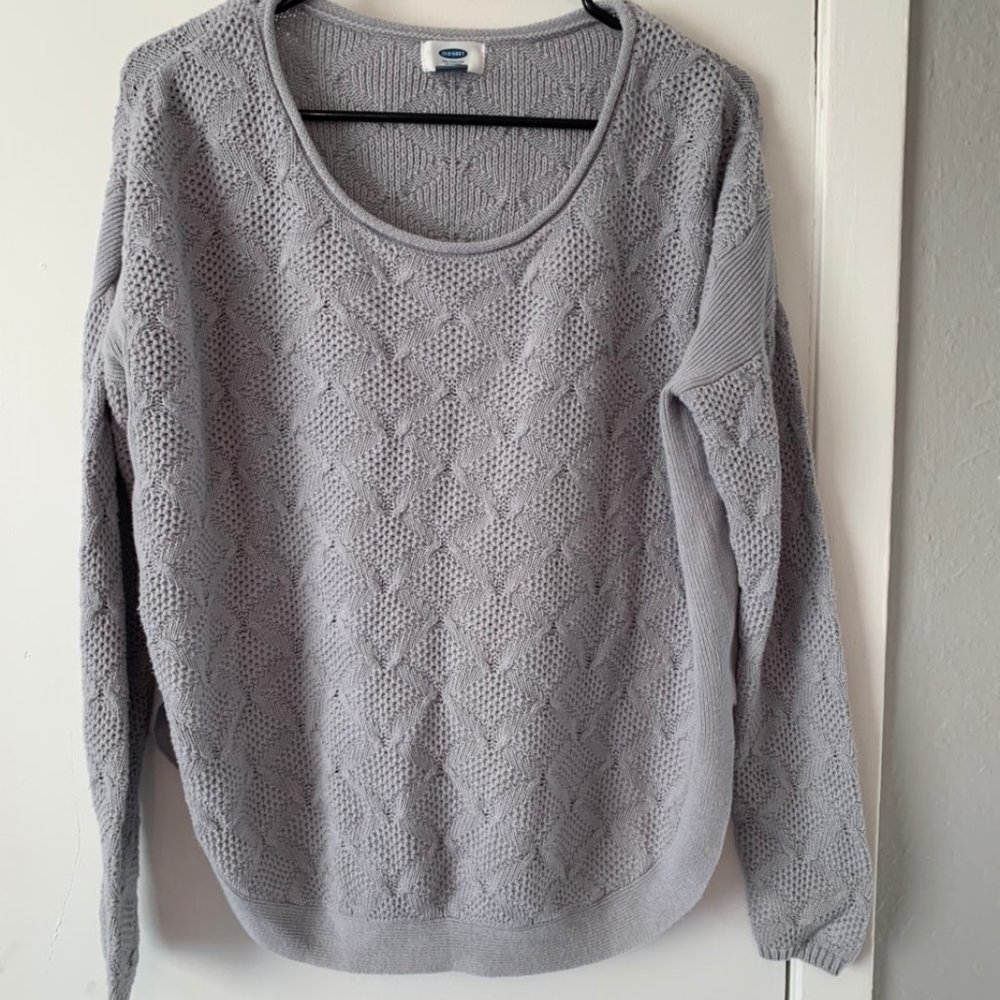 Gray Knit Sweater